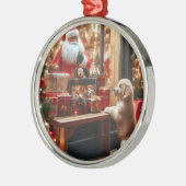 Weihnachten und Wünsche Ornament Aus Metall (Links)