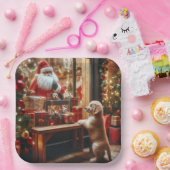 Weihnachten und Wünsche Pappteller (Party)