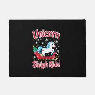Weihnachten Unicorns Ristorante La Lanchetta Fußmatte