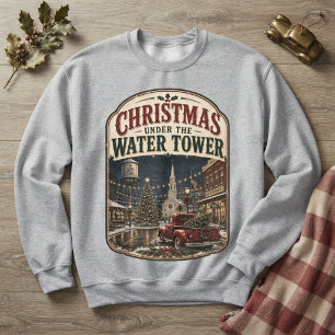 Weihnachten unter dem Wasserturm Vintage Sweatshirt