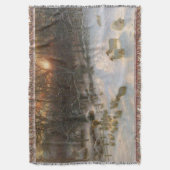 Weihnachten unter den schneebedeckten Zweigen Decke (Vorderseite Vertikal)