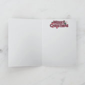 Weihnachten unter karte (Innenseite)