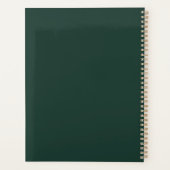 Weihnachten Unterrichten Liebe & Be Merry Funny Te Planer (Rückseite)