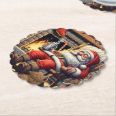 Weihnachten Untersetzer (angewinkelt)
