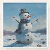 Weihnachten Untersetzer, Spaß, cool und trendig Glasuntersetzer (Vorderseite)