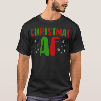 Weihnachten Urlaub Af Geschenk T-Shirt