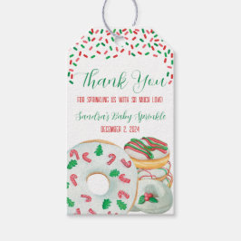 Weihnachten, Urlaub Donut Sprinkles, Baby Sprinkle Geschenkanhänger