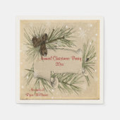 Weihnachten, Urlaub, Papier Napkins Serviette (Vorderseite)