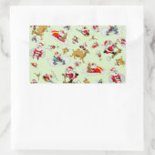 Weihnachten, Urlaub, Sticker (Tasche)