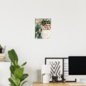 Weihnachten Urlaub Volkskunst glauben Poster (Heimbüro)