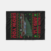 Weihnachten Urlaub vorbei und ich zeige Ihnen XMA Fleecedecke (Vorderseite (Horizontal))