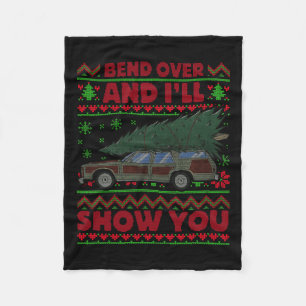 Weihnachten Urlaub vorbei und ich zeige Ihnen XMA Fleecedecke