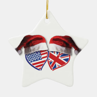 Weihnachten - USA und Vereinigtes Königreich - Wei Keramik Ornament