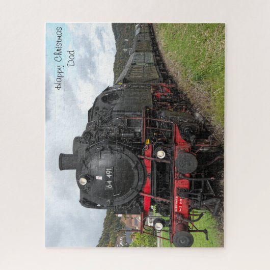 Weihnachten Vater. Puzzle (Vertikal)