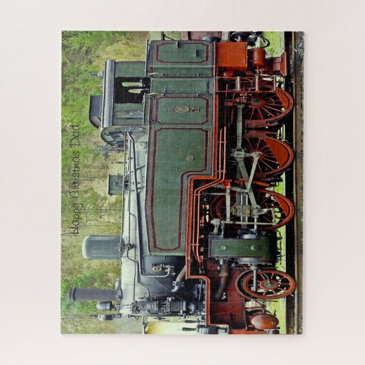 Weihnachten Vater. Puzzle (Vertikal)