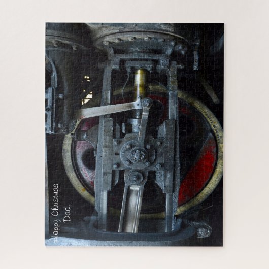 Weihnachten Vater. Puzzle (Vertikal)