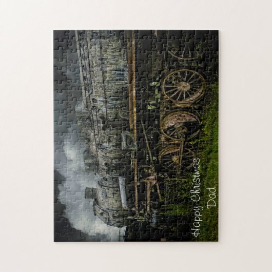 Weihnachten Vater. Puzzle (Vertikal)