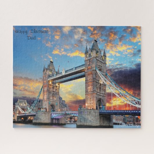 Weihnachten Vater. Puzzle (Horizontal)