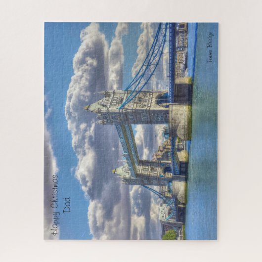 Weihnachten Vater. Puzzle (Vertikal)