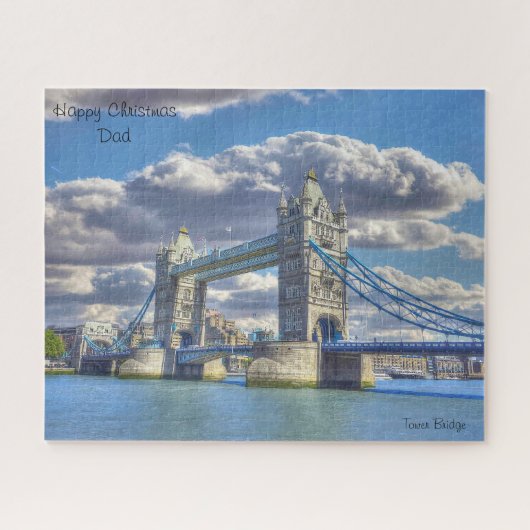 Weihnachten Vater. Puzzle (Horizontal)