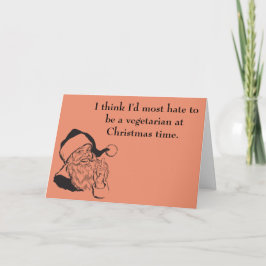 Weihnachten Vegetarischer Spaß
