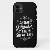 Weihnachten verbreitet Kindheit wie Schneeflocken Case-Mate iPhone Hülle (Rückseite)