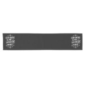 Weihnachten verbreitet Kindheit wie Schneeflocken Kurzer Tischläufer (Horizontal)