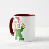 Weihnachten verdrahtete 1 Tasse (Vorderseite Links)