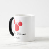 Weihnachten Verwandlungstasse (Vorderseite Links)