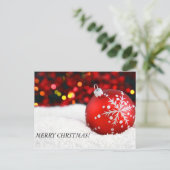 Weihnachten verziert 3, FRÖHLICHES CHRSTMAS! (Stehend Vorderseite)