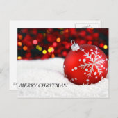 Weihnachten verziert 3, FRÖHLICHES CHRSTMAS! (Vorne/Hinten)