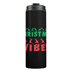 Weihnachten Vibes Holidays Xmas Thermosbecher