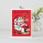 Weihnachten - viele Wünsche (Stehend Vorderseite)