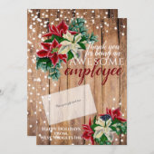 Weihnachten Vielen Dank an den Mitarbeiter Geschen (Vorne/Hinten)