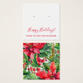 Weihnachten Vielen Dank, dass Sie Display Card erh (Vorne & Hinten)