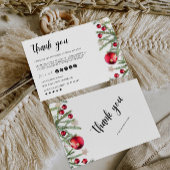 Weihnachten Vielen Dank Karte Kleines Unternehmen