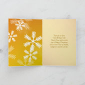 Weihnachten Vielen Dank - Zuckerrohr, Kerzen, heil (Innenseite)