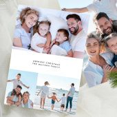 Weihnachten Vier Fotos Stilvoll einfach