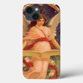 Weihnachten, Viktorianische Angel-LesebBibel Case-Mate iPhone Hülle (Rückseite)