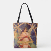 Weihnachten, Viktorianische Angel-LesebBibel Tasche (Rückseite)