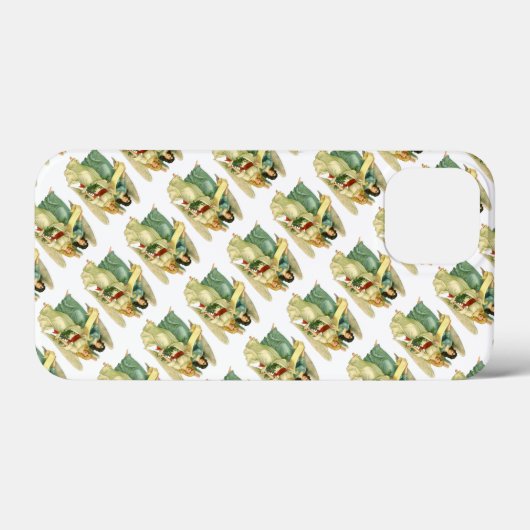 Weihnachten, Viktorianische Engel Case-Mate iPhone Hülle (Rückseite (Horizontal))