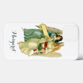 Weihnachten, Viktorianische Engel Case-Mate iPhone Hülle (Rückseite (Horizontal))