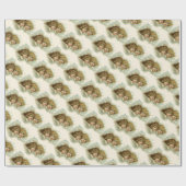 Weihnachten, Viktorianische Engel in den Wolken Geschenkpapier (Flach)