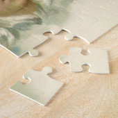 Weihnachten, Viktorianische Engel in den Wolken Puzzle (Seite)