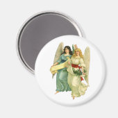 Weihnachten, Viktorianische Engel Magnet (Vorderseite/Rückseite)