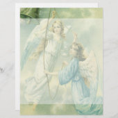 Weihnachten, Viktorianische Engel mit Glocke (Vorne/Hinten)