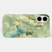 Weihnachten, Viktorianische Engel mit Glocke Case-Mate iPhone Hülle (Rückseite (Horizontal))