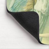 Weihnachten, Viktorianische Engel mit Glocke Mousepad (Ecke)