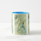 Weihnachten, Viktorianische Engel mit Glocke Tasse (Zentrum)