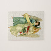 Weihnachten, Viktorianische Engel Puzzle (Horizontal)